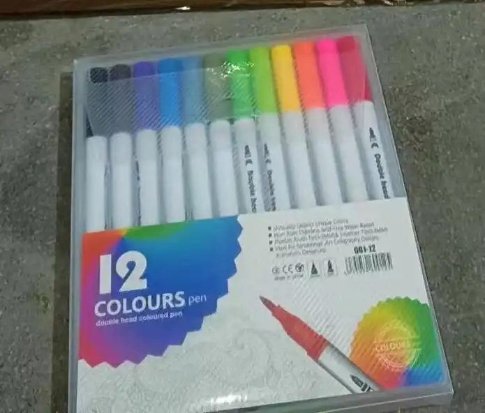 Brush pen 12 shades