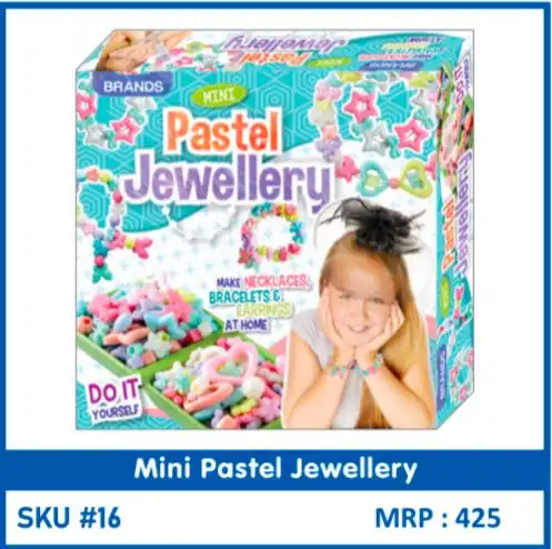 Mini pastel jewellery
